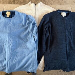 3 Jos A Bank sweaters